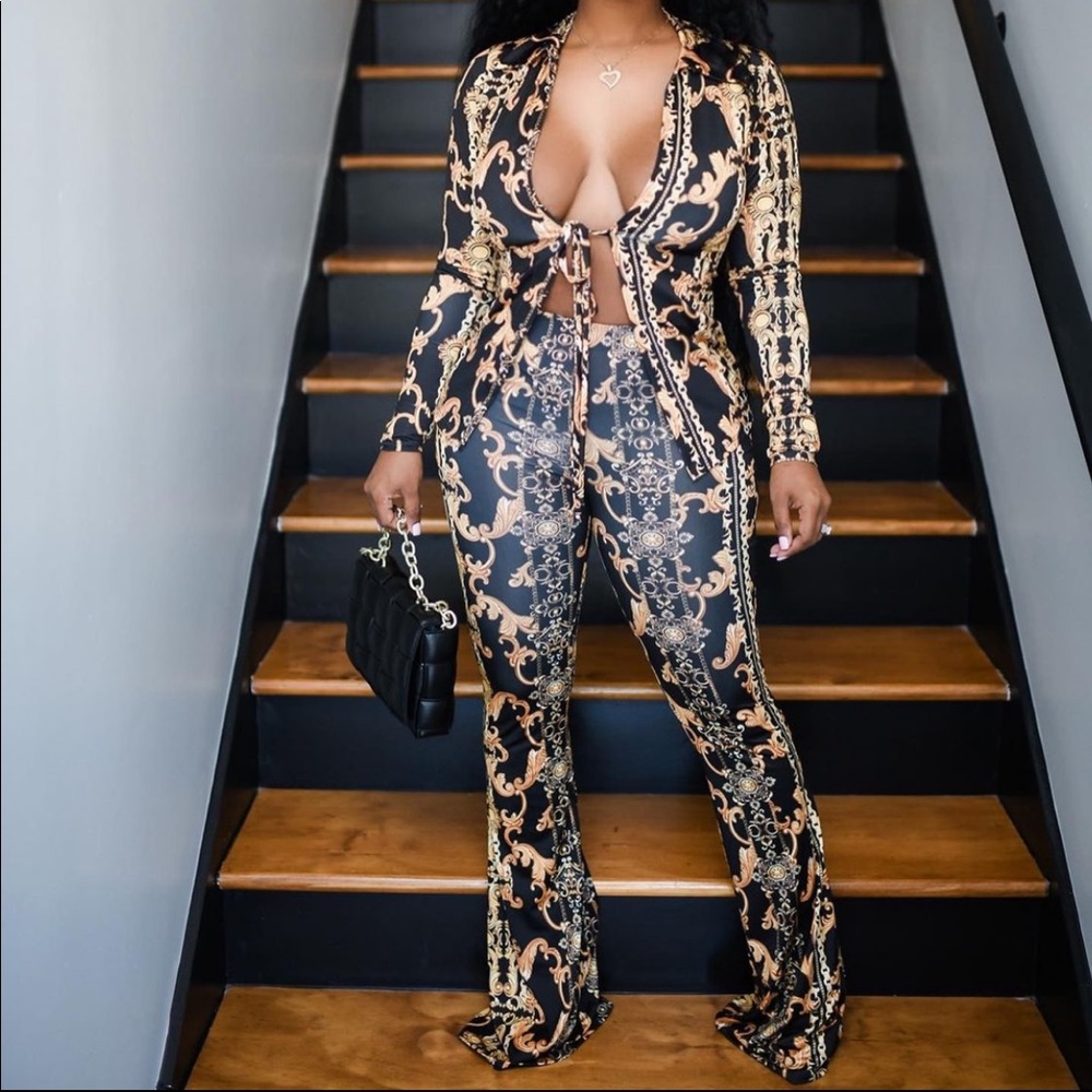 Two piece Pants Set